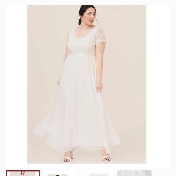 torrid Dresses & Skirts - Torrid wedding dress/special occasion dress